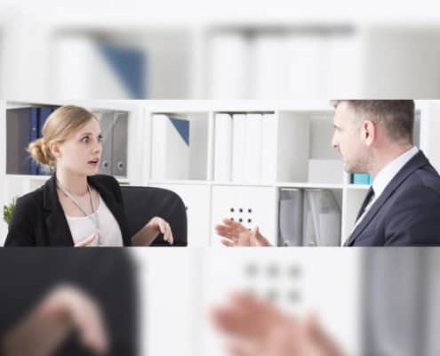 Family Business meeting where there is confusion between members