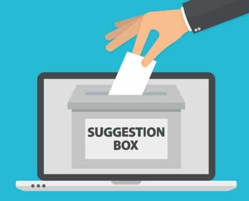 Suggestion box