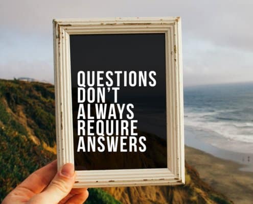 Questions Don’t Always Require Answers | Family Business Guidance