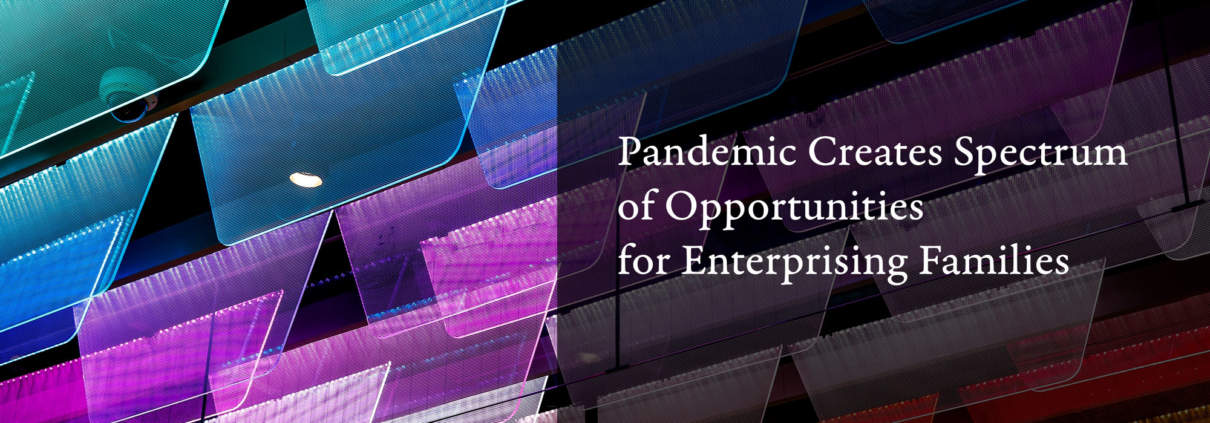 Pandemic Creates Spectrum of Opportunities for Enterprising Families