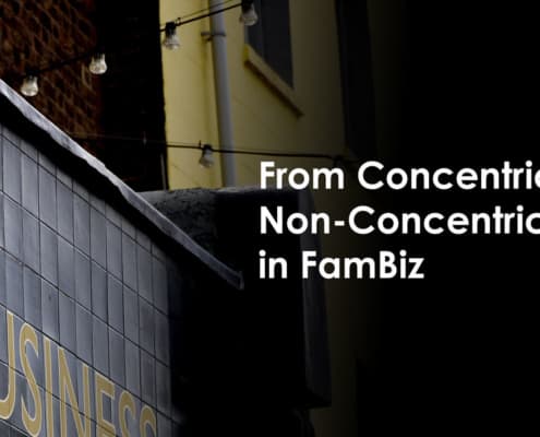 From Concentric to Non-Concentric Circles in FamBiz